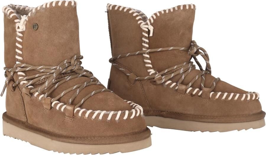 Warmbat Waturra Suede lace boot Dames Laarzen Bruin - Foto 4