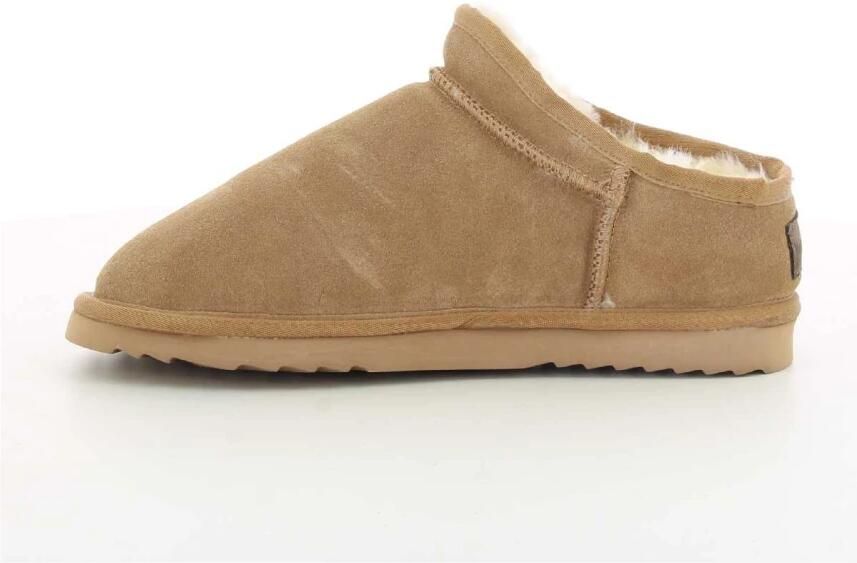 Warmbat Heren Suède Pantoffel voor de Herfst Brown - Foto 13