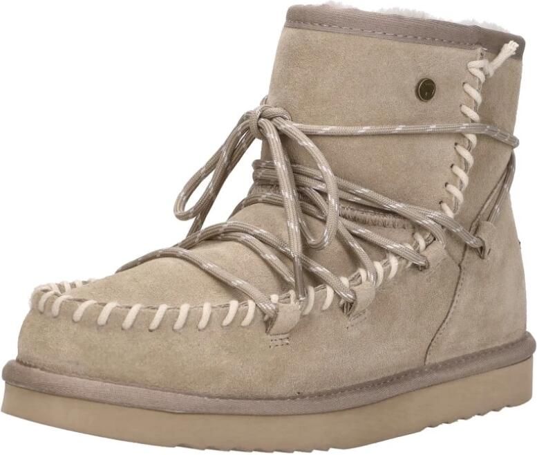 Warmbat Kalbarri Suede lace boot Dames Laarzen Taupe - Foto 3