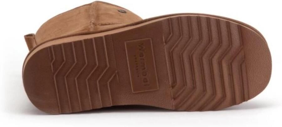 Warmbat Kangaroo Suede boot Dames Laarzen Cognac - Foto 2
