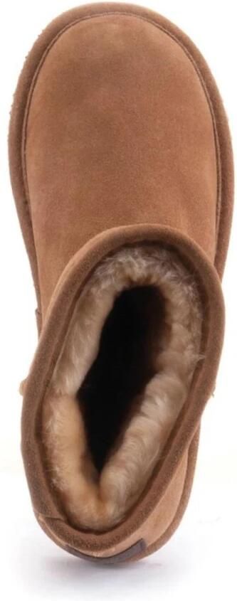 Warmbat Kangaroo Suede boot Dames Laarzen Cognac - Foto 3