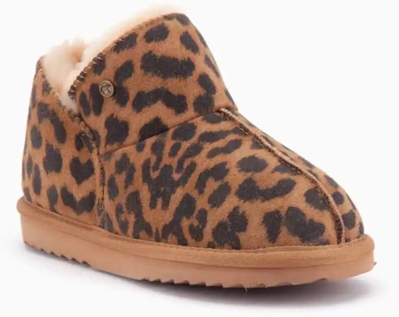 Warmbat Willow Print Panther Dames Sloffen Chestnut - Foto 2