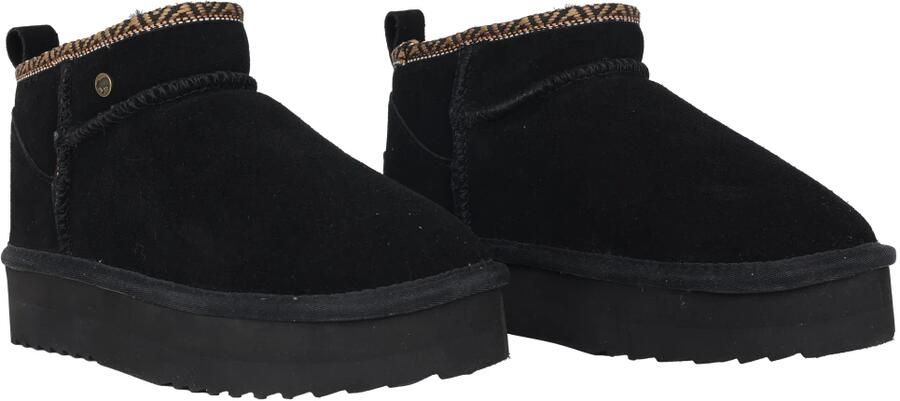 Warmbat Zwarte warmgevoerde laars voor vrouwen - Foto 2