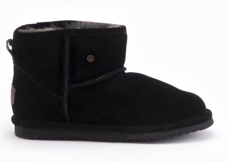 WARMBAT Vachtlaarzen Dames Wallaby Maat: 43 Materiaal: Suède Kleur: Zwart - Foto 2