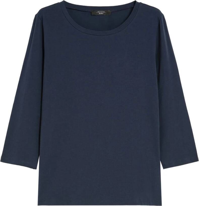 Weekend Butterfly Jersey T-shirt met Boothals