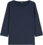 Weekend Butterfly Jersey T-shirt met Boothals - Thumbnail 1