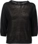 Weekend Max Mara Oversized Linnen Bootneck Trui - Thumbnail 1