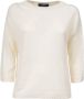 Weekend Max Mara Oversized Linnen Bootneck Trui - Thumbnail 1