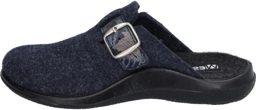 Westland ROUBAIX~04~~~~~~~~~~~~~~~~~~~~ Dames pantoffels Blauw - Foto 2