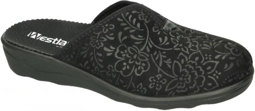 Westland -Dames zwart pantoffels