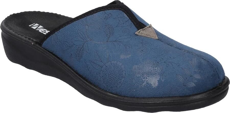 Westland Nice 82 Fel Blauwe Pantoffel - Foto 3