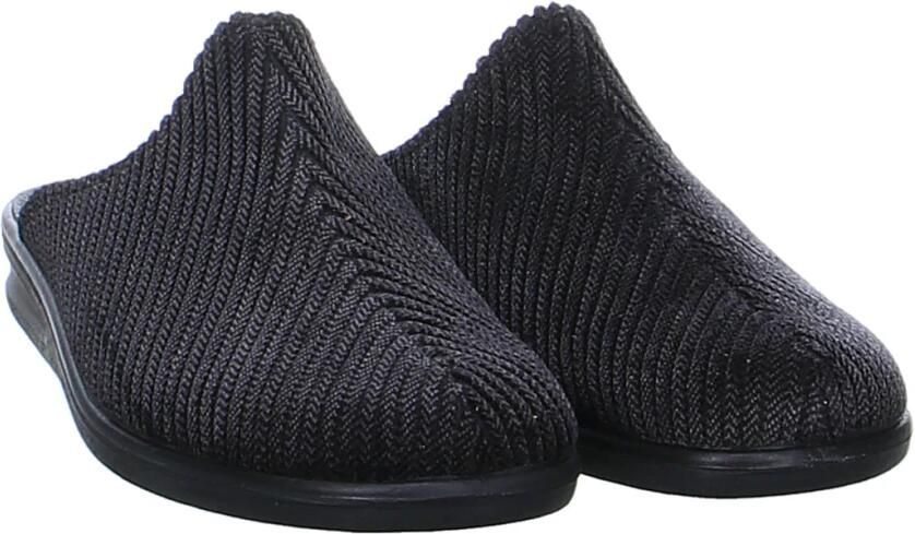 Westland Heren Pantoffel Muil Belfort 123 15523-65-100 Zwart Grijs - Foto 5