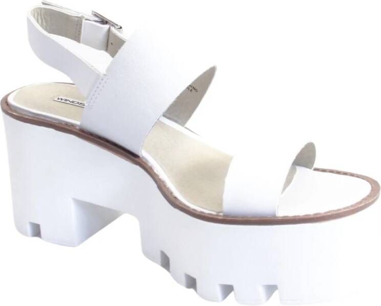 Windsor Smith Flat Sandals White Dames