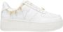 Windsor Smith Glamoureuze Bianca Sneakers met Gouden Logo en Kettingdetail White Dames - Thumbnail 1