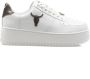 Windsor Smith Witte Glitter Sneakers van Leer voor Dames White Dames - Thumbnail 1