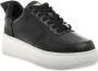 Windsor Smith Zwarte Leren Dames Sneakers Zwart Dames - Thumbnail 4