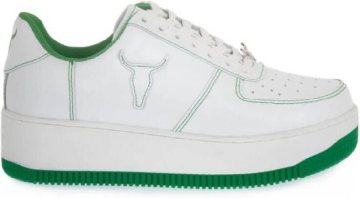 Windsor Smith Lage Sneakers GREEN REBOUND