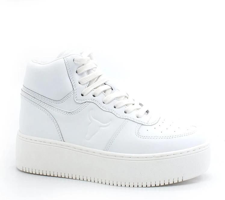Windsor Smith Hoogwaardige leren sneakers Wit Dames