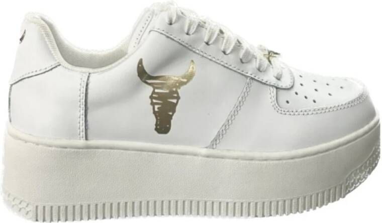 Windsor Smith Witte Leren Damessneakers White Dames