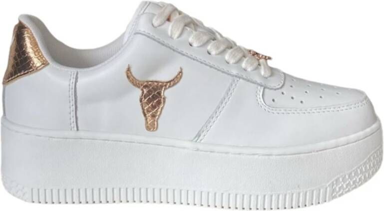 Windsor Smith Witte lage sneakers