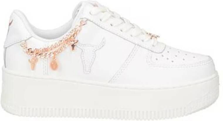 Windsor Smith Witte Brave Rose Gouden Ketting Release White Dames