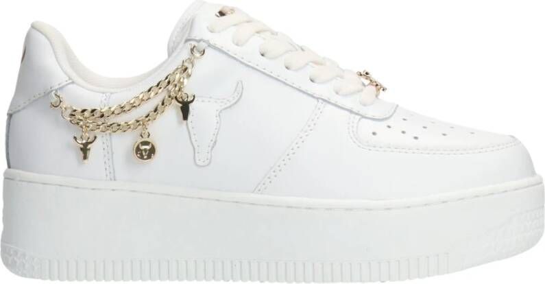 Windsor Smith Witte Sneakers voor Stijlvolle Look