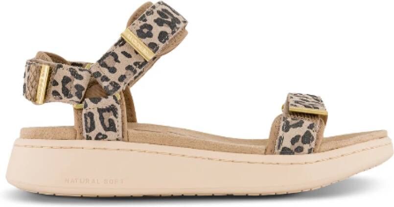 Woden Comfortabele Textielband Sandalen