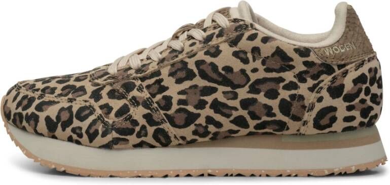 Woden Dierenprint Ydun Icon Sneaker Bruin Dames - Foto 5