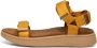 Woden Line Sandalen oranje Textiel Dames - Thumbnail 25