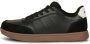 Woden Klassieke Leren Sneaker met Materialen Black Dames - Thumbnail 3