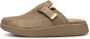 Woden Klassieke Vega Klomp Slippers Beige Dames - Thumbnail 1