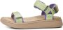 Woden Comfortabele Line Sandalen Green Dames - Thumbnail 1