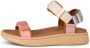 Woden Line LIte Sandalen roze Textiel Dames - Thumbnail 5
