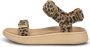 Woden Line Suède Leopard dames sandaal - Thumbnail 3