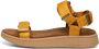 Woden Line Sandalen oranje Textiel Dames - Thumbnail 3