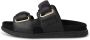 Woden Lisa Leather Sandalen Black Dames - Thumbnail 4