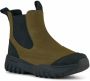 Woden Magda Rubber Track Boot Dark Olive Black Groen Dames - Thumbnail 3