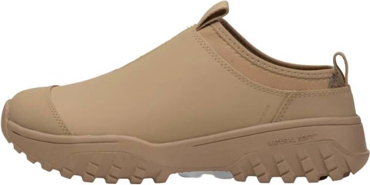 Woden De Merle Rubber Klomp Sneakers Brown Dames