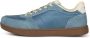 Woden Mesh Sneaker met Materialen Blue Dames - Thumbnail 2