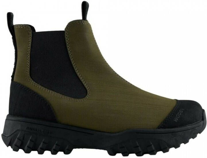 Woden Mgda Track Waterproof Dark Olive Groen Heren