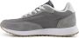 Woden Zachte Suède en Nylon Sneaker Gray Dames - Thumbnail 2