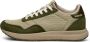 Woden Nicol groen met beige dames sneakers - Thumbnail 2