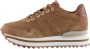Woden Suede Plateau Sneaker met Visleer Brown Dames - Thumbnail 2