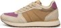 Woden Ronja Color-Blocked Leren Sneakers Multicolor Dames - Thumbnail 3