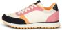 Woden Ronja Color-Blocked Leren Sneakers Multicolor Dames - Thumbnail 3