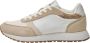 Woden Kleur-geblokkeerde leren sneakers met kurkzool White Dames - Thumbnail 3