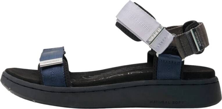 Woden Sandals Blauw Dames