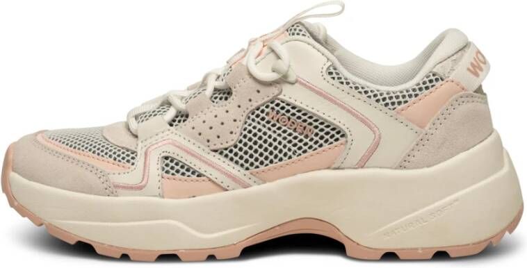 Woden Sif Open Mesh Beige Dames