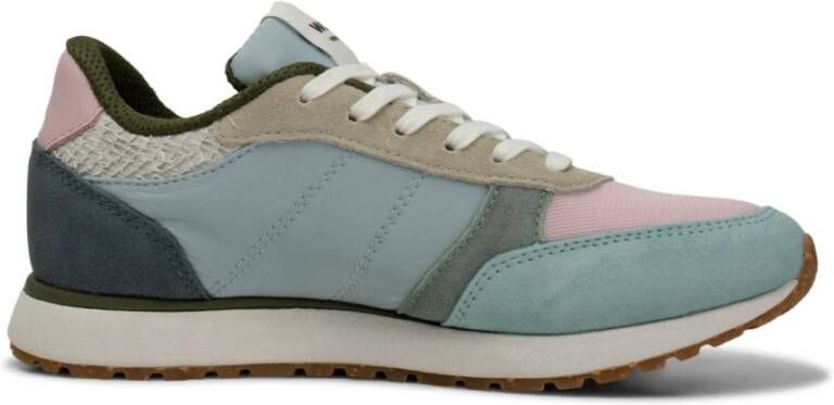 Woden Ronja Color-Blocked Leren en Textiele Sneakers Blauw Dames - Foto 6
