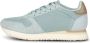Woden Blauwe Textielen Sneakers voor Vrouwen Blue Dames - Thumbnail 5